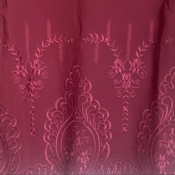 Zac & Rachel Bohemian Embroidered Blouse Top Size Small - Picture 8 of 13